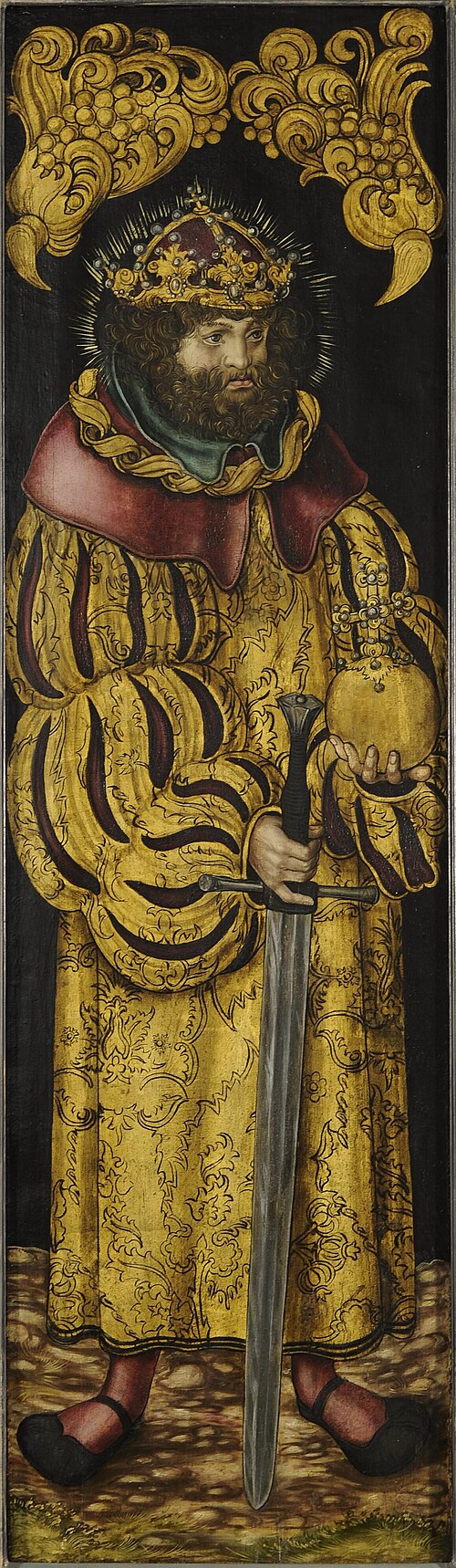 Saint Stephen, King of Hungary, 1510, Lucas Cranach l'Ancien