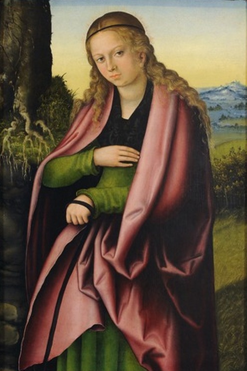 Saint Margaret, 1513, Lucas Cranach l'Ancien