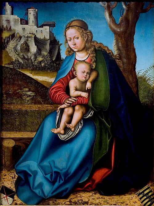 Vierge à l'Enfant, 1513, Lucas Cranach l'Ancien