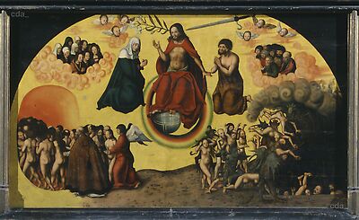 Neustadt Retabel [predella]: The Last Judgement, 1513, Lucas Cranach l'Ancien
