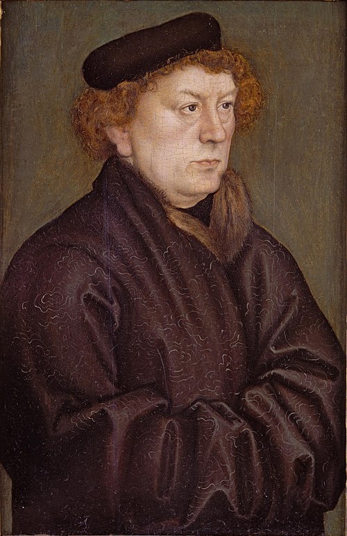 Portrait of a Scholar, 1515, Lucas Cranach l'Ancien