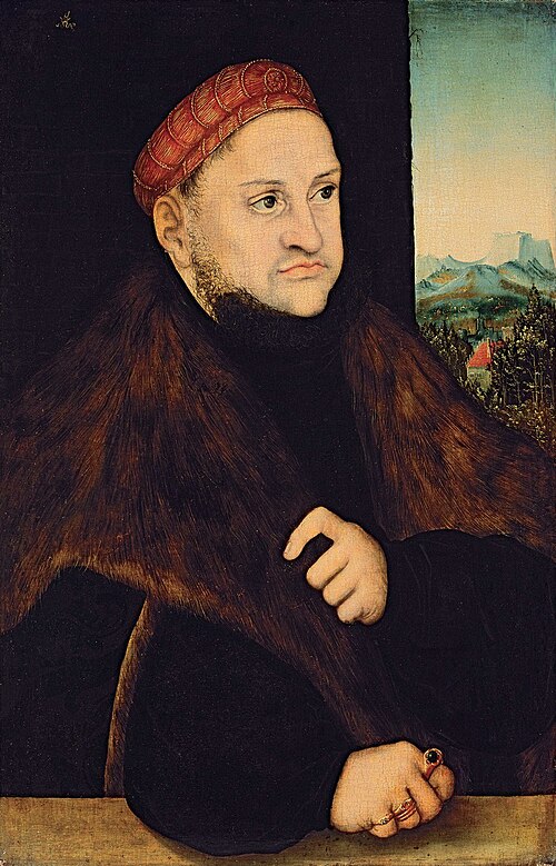 Elector Frederick III of Saxony, 1517, Lucas Cranach l'Ancien