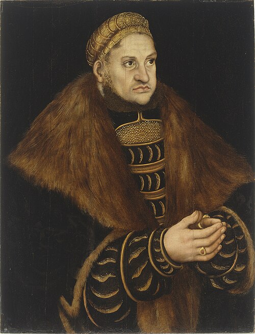 Friedrich III the Wise, Elector of Saxony, 1515, Lucas Cranach l'Ancien
