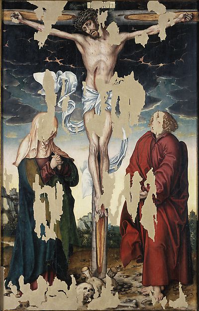 Posterstein Crucifixion, 1516, Lucas Cranach l'Ancien
