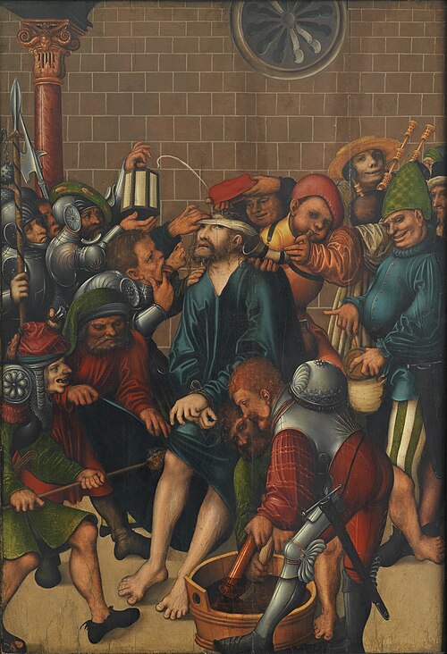 The Mockery of Christ, 1517, Lucas Cranach l'Ancien