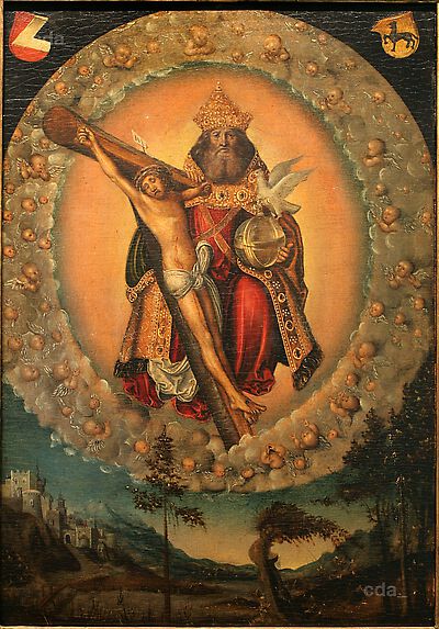 The Holy Trinity, 1518, Lucas Cranach l'Ancien