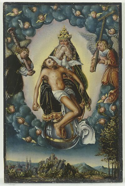 The Holy Trinity, 1517, Lucas Cranach l'Ancien