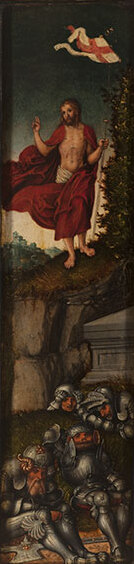 Crucifixion, 1520, Lucas Cranach l'Ancien