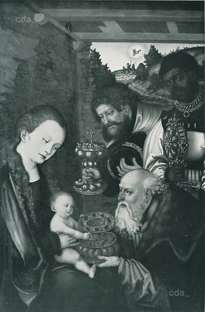 Adoration of the Magi, , Lucas Cranach l'Ancien