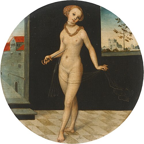Lucretia, 1526, Lucas Cranach l'Ancien