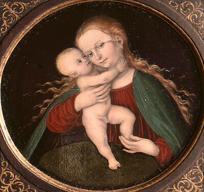 Virgin and Child, 1525, Lucas Cranach l'Ancien