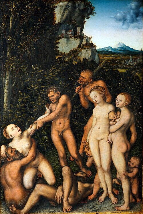The Silver Age, 1530, Lucas Cranach l'Ancien
