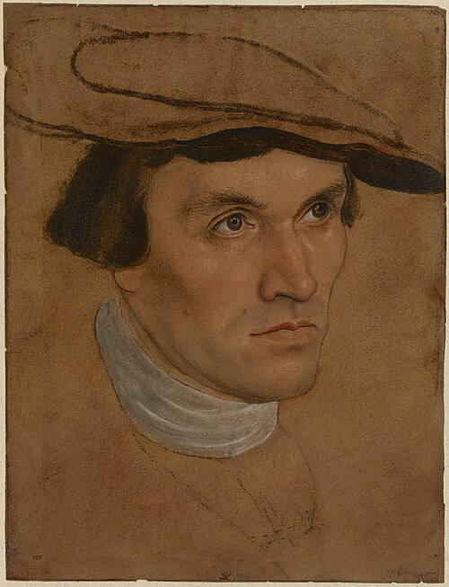 Portrait d'un jeune homme, 1530, Lucas Cranach l'Ancien