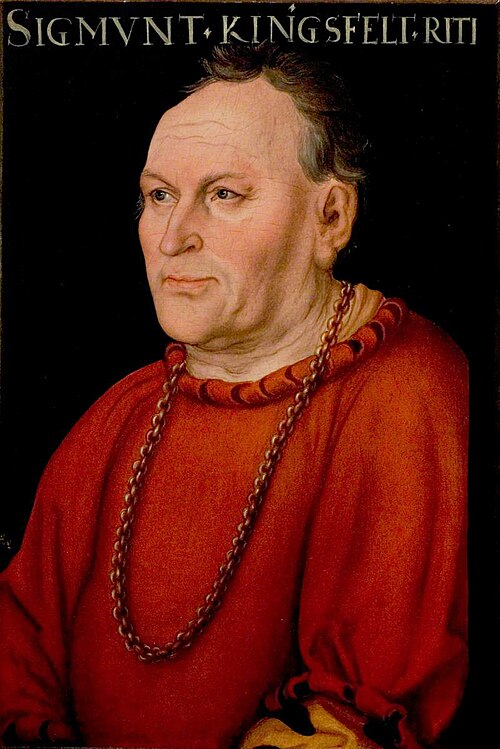 Portrait of Sigmund Kingsfelt, 1530, Lucas Cranach l'Ancien