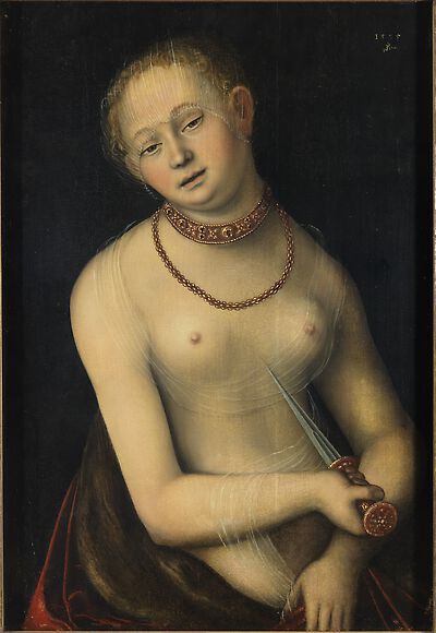 Lucretia, 1535, Lucas Cranach l'Ancien