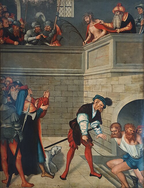 Ecce Homo, 1537, Lucas Cranach l'Ancien