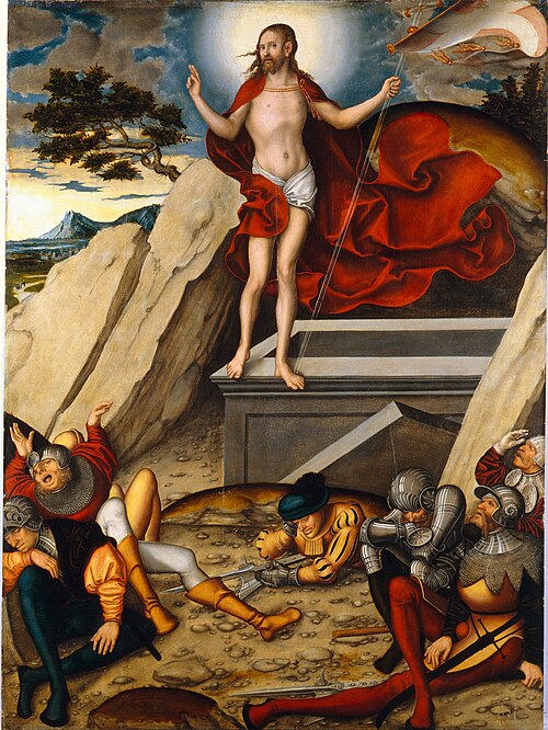 Cycle of Passion: The Resurrection, 1537, Lucas Cranach l'Ancien