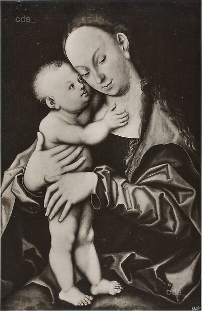 Virgin and Child, , Lucas Cranach l'Ancien