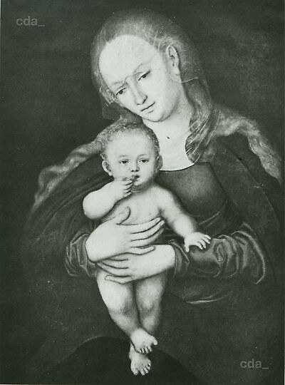 The Virgin and Child, , Lucas Cranach l'Ancien