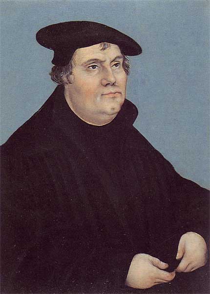 Martin Luther, 1543, Lucas Cranach l'Ancien