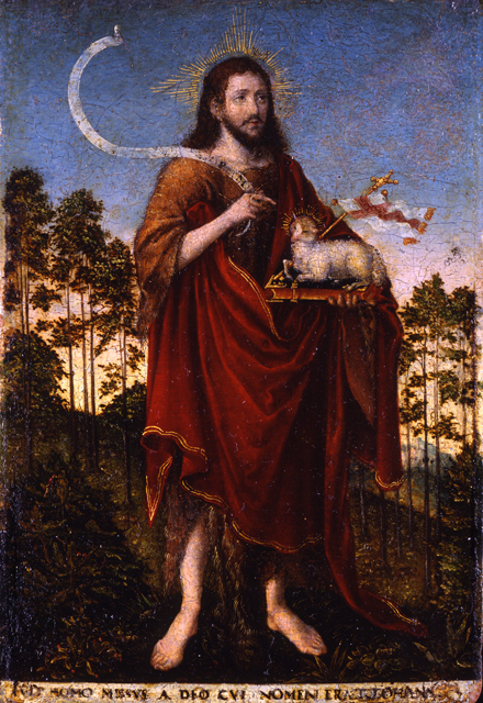 Saint John the Baptist, 1551, Lucas Cranach l'Ancien