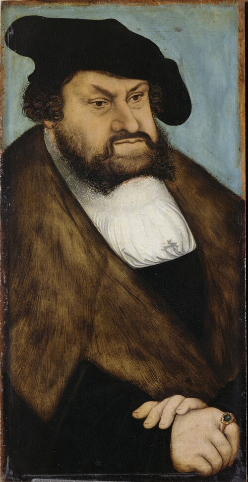 Johann the Steadfast, Elector of Saxony, 1532, Lucas Cranach l'Ancien