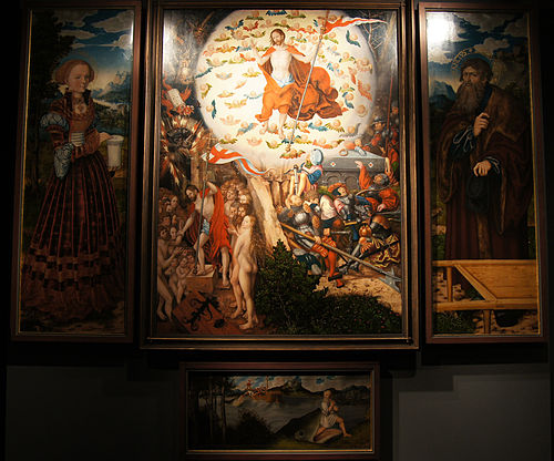 Magdalene Altar, , Lucas Cranach l'Ancien