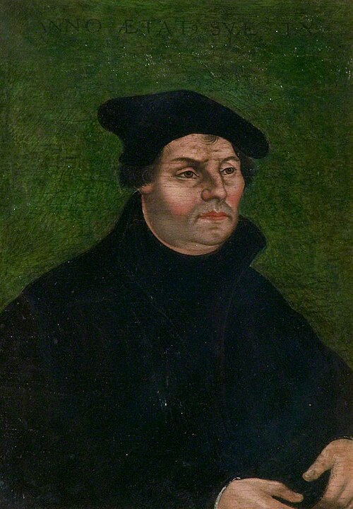 Martin Luther (1483–1546), , Lucas Cranach l'Ancien