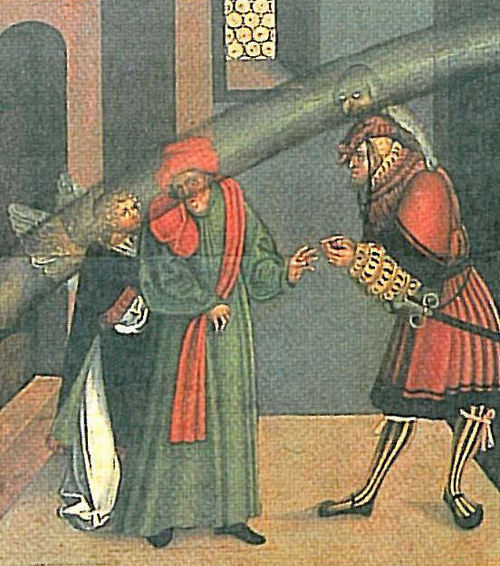 The Ten Commandments: second Commandment, , Lucas Cranach l'Ancien