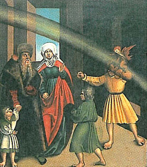 The Ten Commandments: fourth Commandment, , Lucas Cranach l'Ancien