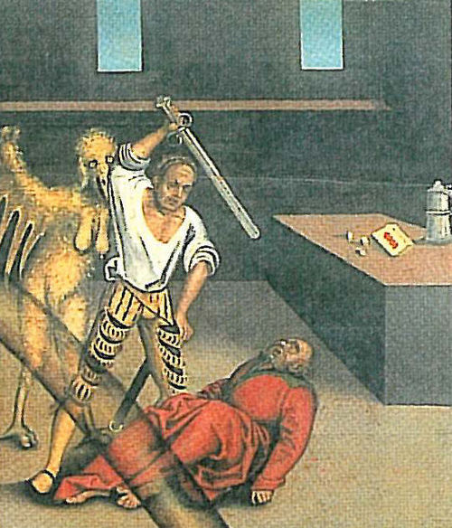 The Ten Commandments: fifth Commandment, , Lucas Cranach l'Ancien