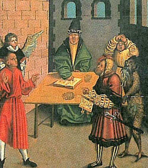 The Ten Commandments: eighth Commandment, , Lucas Cranach l'Ancien