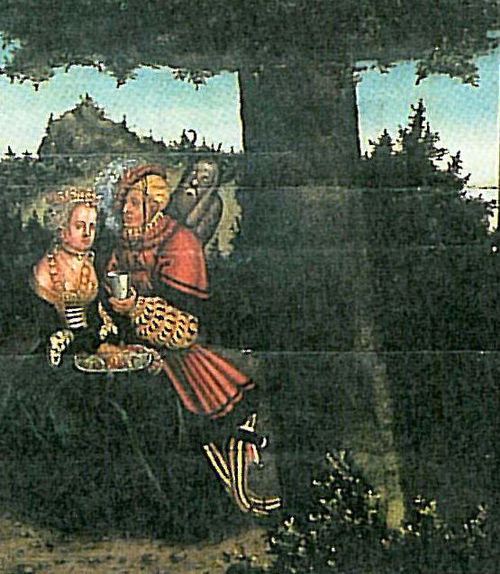 The Ten Commandments: seventh Commandment, , Lucas Cranach l'Ancien