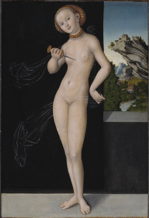 Lucrèce, 1528, Lucas Cranach l'Ancien
