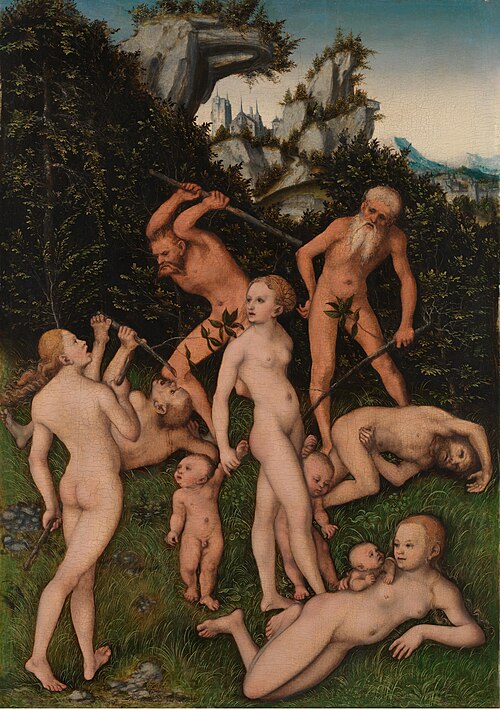 Primitive People, 1530, Lucas Cranach l'Ancien