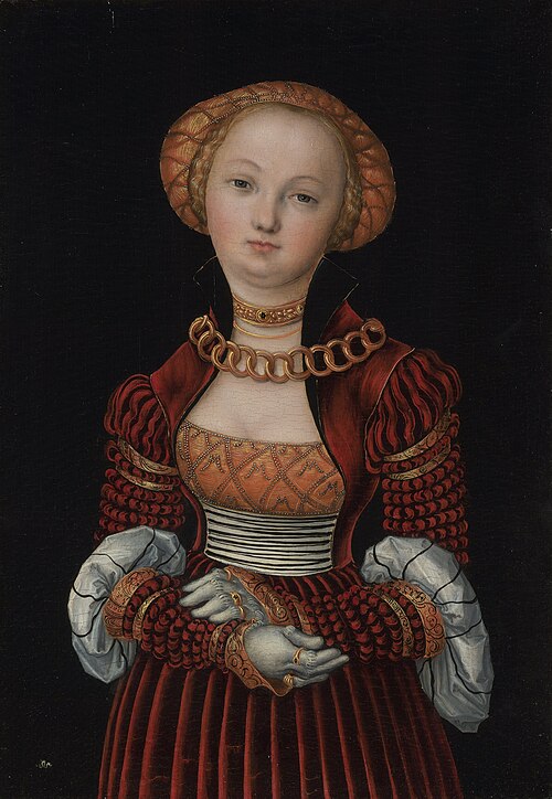 Portrait de femme, 1520, Lucas Cranach l'Ancien