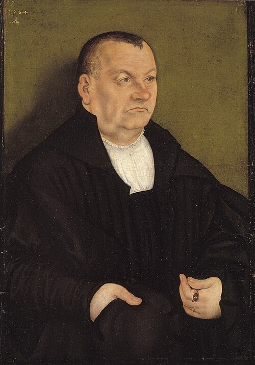Portrait d'un homme, 1534, Lucas Cranach l'Ancien
