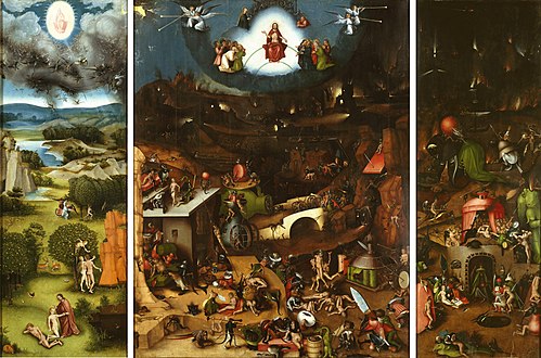 The Last Judgement, 1524, Lucas Cranach l'Ancien