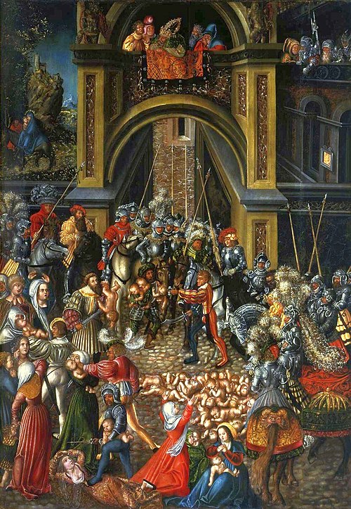 Le Massacre des Innocents, 1515, Lucas Cranach l'Ancien