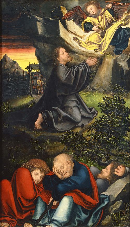 The Garden of Gethsemane, 1518, Lucas Cranach l'Ancien