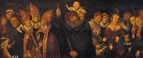 The Fourteen Helpers in Need, 1507, Lucas Cranach the Elder