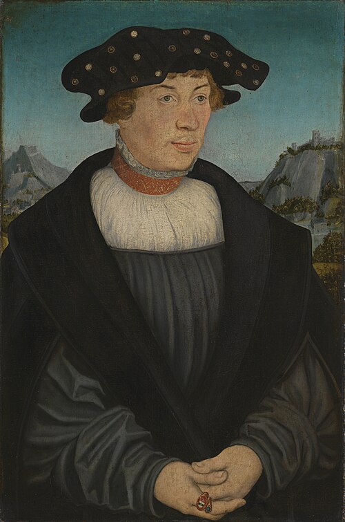Hans Melber, 1526, Lucas Cranach l'Ancien