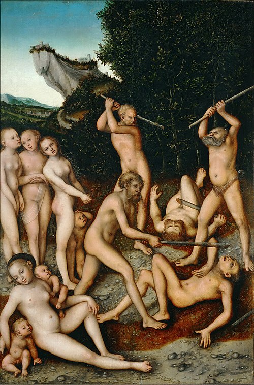 L'Âge d'argent, 1535, Lucas Cranach l'Ancien