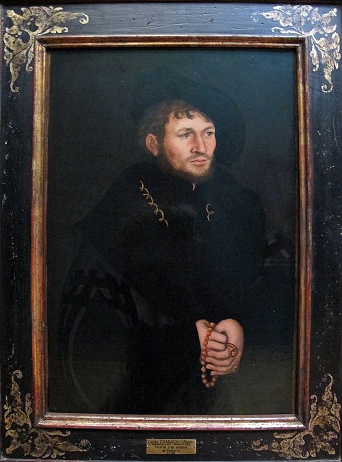 Portrait de Caspar von Köckeritz, 1553, Lucas Cranach l'Ancien