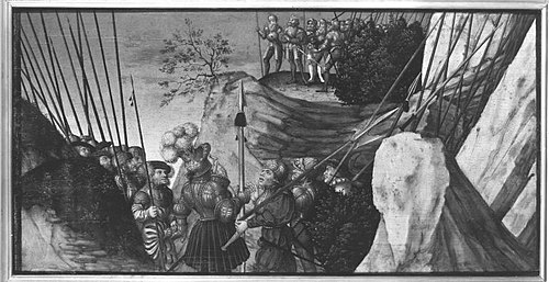 David in the desert Siph, 1530, Lucas Cranach l'Ancien