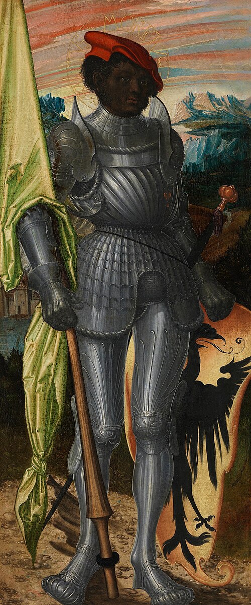 Pfirtscher Altarpiece: Saint Maurice, 1528, Lucas Cranach l'Ancien