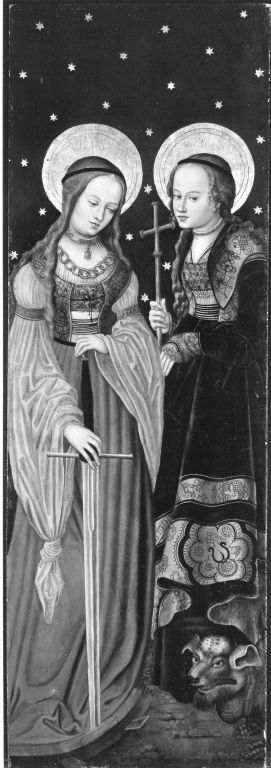 Sts Catharine and Margaret, 1525, Lucas Cranach l'Ancien