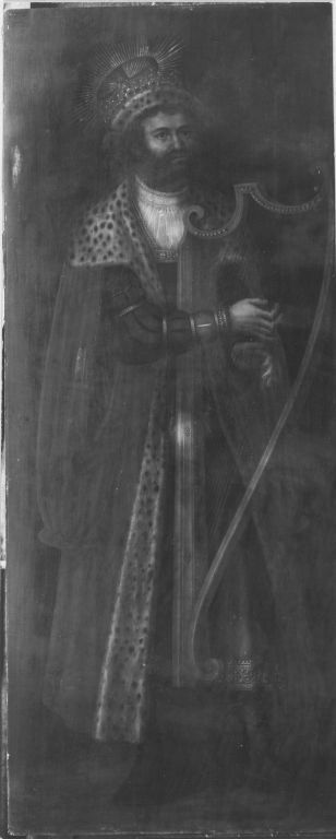 King David with harp, 1612, Lucas Cranach l'Ancien