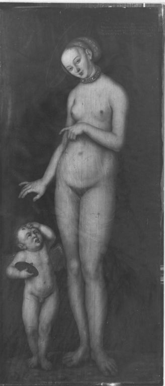 Venus with Cupid the Honey Thief, 1549, Lucas Cranach l'Ancien