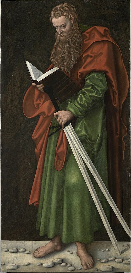 Saint Paul, 1600, Lucas Cranach l'Ancien